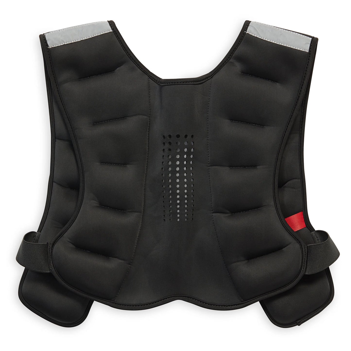 Reebok Weighted Vest 12lb - Adjustable, Breathable, Sweat-Resistant, Reflective Design for Total Body Strength & Progressive Training