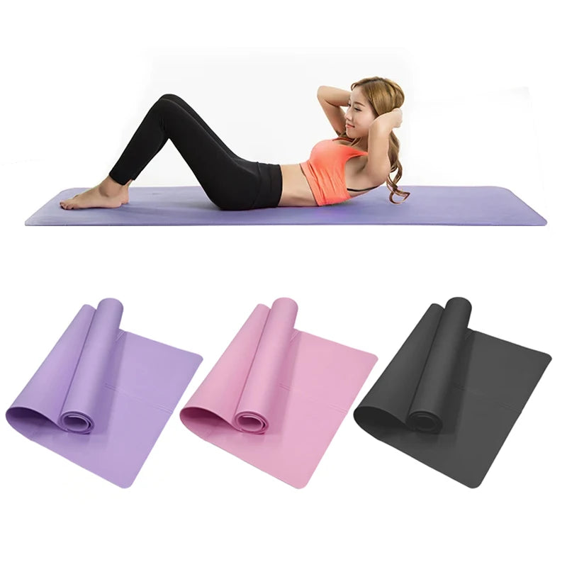 4mm Thick EVA Yoga Mat – Non-Slip Exercise Mat for Yoga, Pilates, Gymnastics, and Fitness