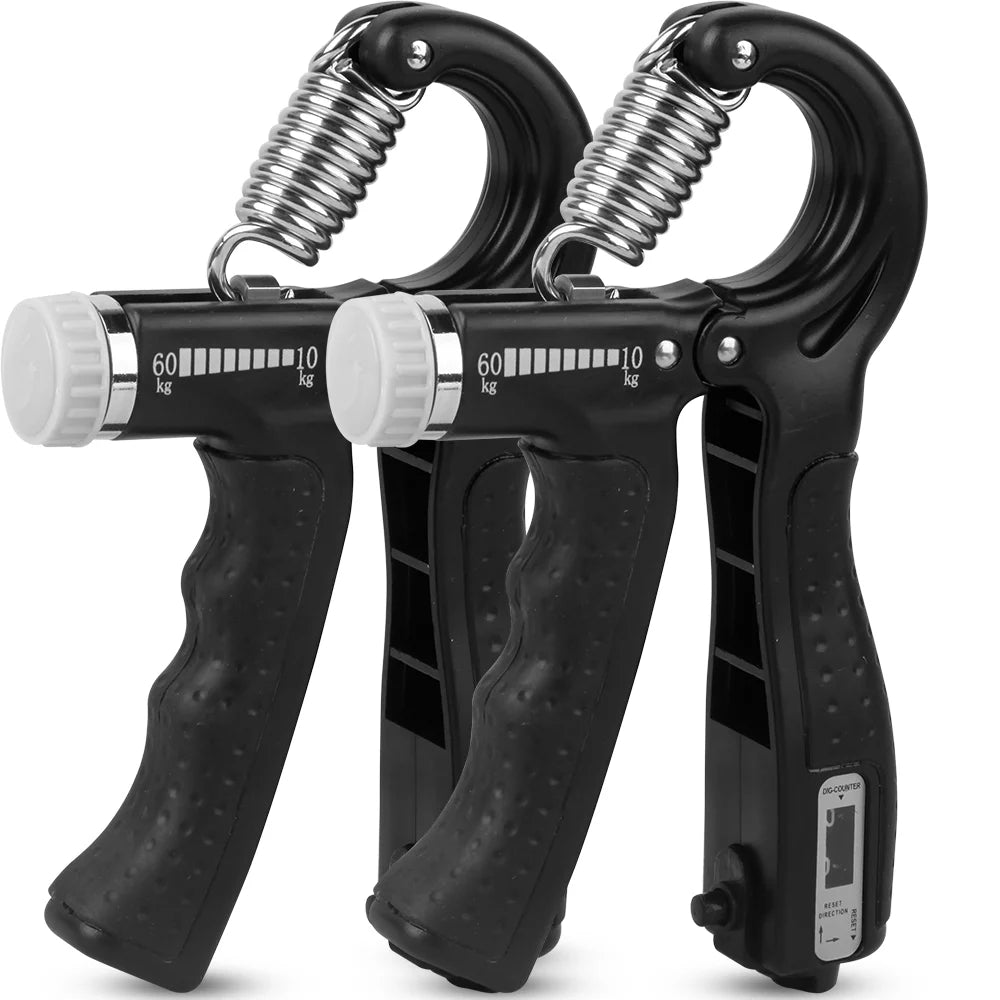 Grip Strength Trainer, Black, Pack of 2 – Kratosify